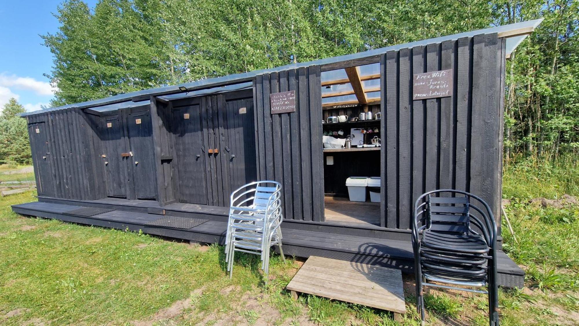 Sp Camping Spares Prieduli Nīca Exteriér fotografie