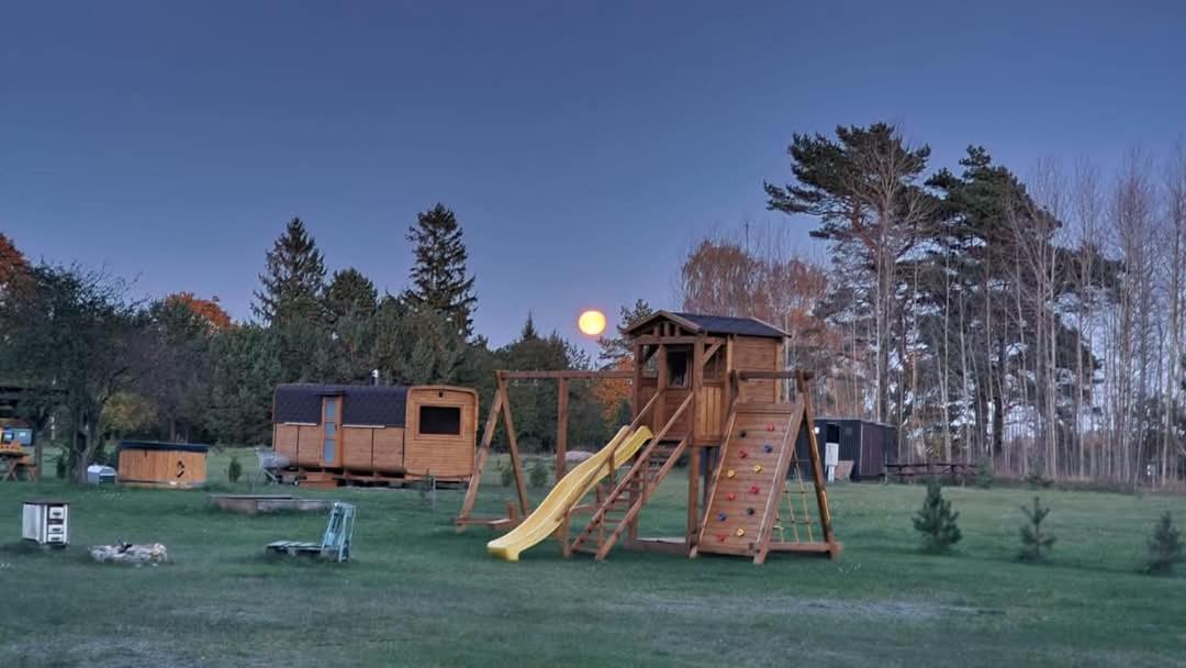 Sp Camping Spares Prieduli Nīca Exteriér fotografie